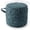 Navy, variant on Eurhowing Pouf Ottoman Round Footrest, High-Density Sponge Filling Floor Pouffe, Foot Stool for Living Room Bedroom, Red