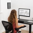thumbnail image 3 of VIVO Black Universal Wooden Adjustable Arm Rest Mouse Pad with Security Straps, 3 of 9