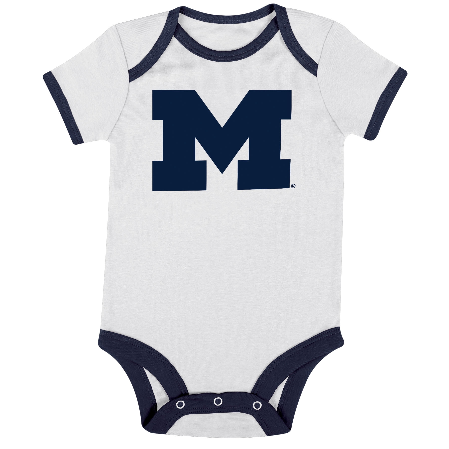 NCAA Michigan Wolverines Infant & Toddler Onesies, 3-Pack