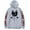 Grey, variant on Hazbin Hotel Merch Hooded Sweatshirts for Men Women Long Sleeve Harajuku Hooded Autumn and Winter Casual Pullover