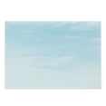 thumbnail image 1 of Pale Blue Cutting Board, Soft Pastel Tone Sky and Clouds Fantasy High Freedom Heaven Sunny Illustration, Decorative Tempered Glass Cutting and Serving Board, in 3 Sizes, by Ambesonne, 1 of 2