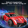 thumbnail image 4 of Red Spray Drift Remote Control Car Four Wheel Drive High Speed Rechargeable Lights For Boys Toy Age 6 Plus Play, 4 of 7