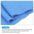 thumbnail image 3 of Uxcell Elastic Cuffs Ribbed Trims Cotton Fabric Knit Rib Stretch Tape Cuff Sleeve Waistband for Sewing Light Blue 47"x20", 3 of 5