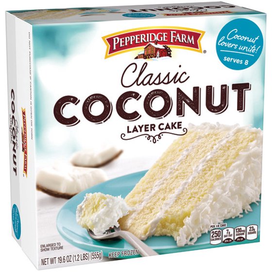 pepperidge farm frozen coconut