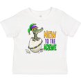 thumbnail image 3 of Inktastic New to the Krewe Mardi Gras Baby Alligator Boys or Girls Baby T-Shirt, 3 of 5