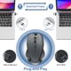 thumbnail image 3 of Mouse inalámbrico Bluetooth 5.2 recargable y silencioso Normdecos, 3 of 6