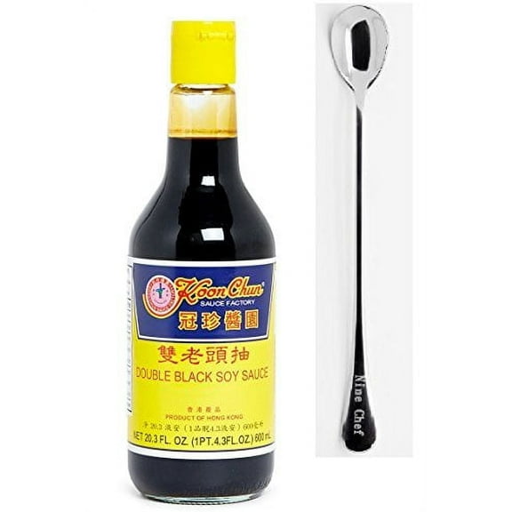 NineChef Bundle - Koon Chun (guan zhen) Seasoning (Double Black Soy Sauce 1 Bottle)   1 NineChef ChopStick