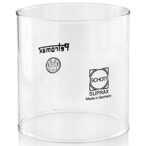 Petromax Replacement Glass Lantern Globe for HK350 and HK500 Home or Camping Lanterns, Spare Part for Petromax Lamps, Clear