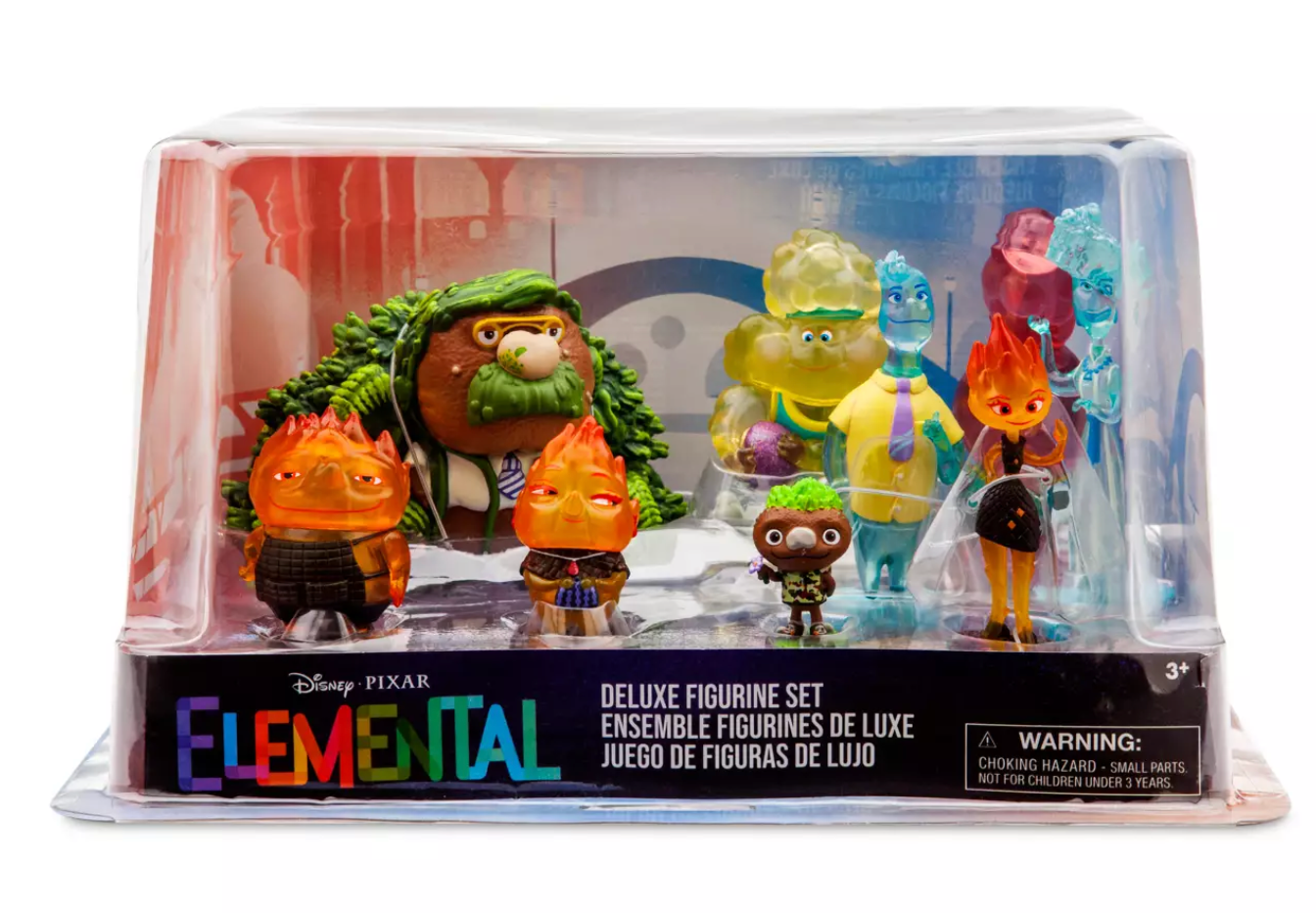 ピクサー エレメンタル フィギュアセット Disney Pixar Elemental 6” Deluxe Figurine Playset - Walmart.com
