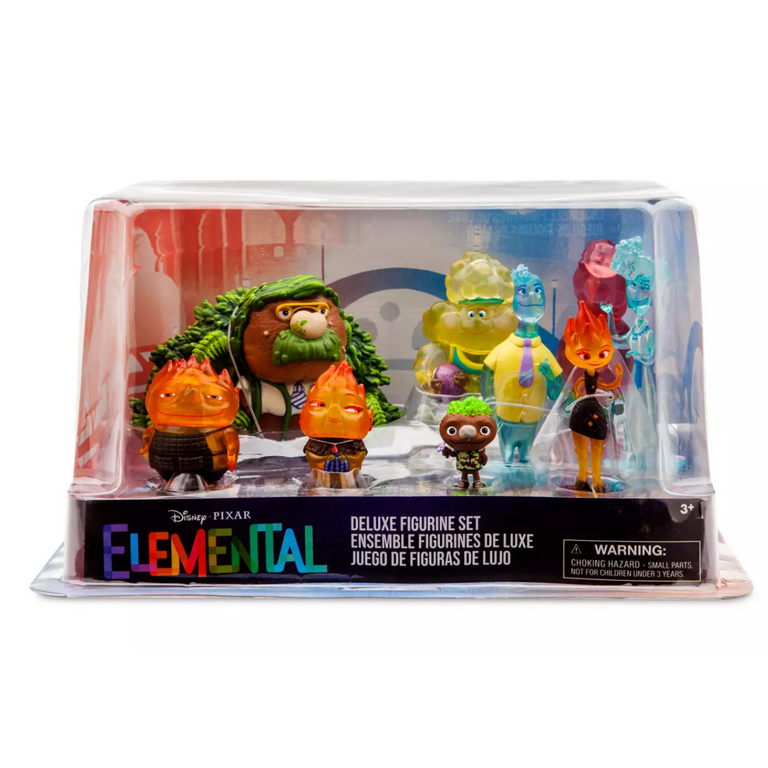 ピクサー エレメンタル フィギュアセット Disney Pixar Elemental 6” Deluxe Figurine Playset - Walmart.com