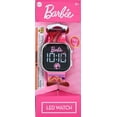 thumbnail image 3 of BarbieGirl's Children's LED Watch with Square Case and Printed Silicone Strap (BDT4142WM), 3 of 4