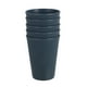 thumbnail image 4 of ColoMX Vasos de plástico para interior, vasos de almacenamiento para bebidas, irrompibles, suministros para fiestas, vasos de plástico reutilizables, vasos de leche, 5 uds., 4 of 8