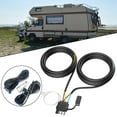 thumbnail image 2 of 26Ft 4Pin 5 Wire Trailer Wiring Harness Trailer Light Kit Connector For Rv Boat, 2 of 7