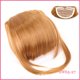 thumbnail image 1 of Nvzi Flequillo postizo, flequillo francés sintético con clip, flequillo falso con sienes, extensiones de cabello para mujer, flequillo curvo natural con clip para uso diario, F, 1 of 2