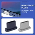 thumbnail image 2 of Dust Plug for iphone 15 / 15Pro / 15 Pro Max / 15Plus Charge Port Plugs Phone Protection Mobile Wholesale Stopper, 2 of 7