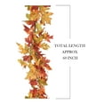 thumbnail image 4 of Serene Spaces Living Fall Colors Maple Leaf Garland, Measures 60" Long, 4 of 5