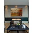 thumbnail image 5 of Parvez Taj Handmade  - Lake Morning Mist Print on Natural Pine Wood, 5 of 7