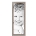 thumbnail image 2 of ArtToFrames 10" x 28" Silver Picture Frame, 10x28 inch Silver MDF Poster Frame (WOM-4642),  Pack, 2 of 8
