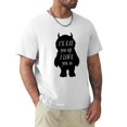 thumbnail image 1 of Eat You Up Te amo tan camiseta tallas grandes divertidas Camiseta de algodón para hombre, 1 of 8