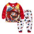 thumbnail image 2 of Super Mario Bros Ensemble de Pyjamas pour Garçons Vêtements de Détente pour Enfants Col Rond Vêtements de Maison Été Ensemble de Vêtements de Maison en Coton Vêtements pour Enfants, 2 of 6