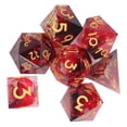 thumbnail image 2 of Juego de dados poliédricos ANGGREK 7 dados transparentes, 2 of 8