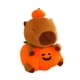 thumbnail image 2 of Peluche de calabaza de peluche, juguete suave para sala de estar, sofá, almohada, linda figura decorativa para el hogar 40 centímetros, 2 of 9