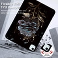 thumbnail image 4 of TECH CIRCLE Case for iPad Air 11 Inch M2 2024,Ultra Slim Thin Lightweight Elegant Pattern Soft TPU Anti-Scratch Protective Back Cover Case for iPad Air 6th Generation 11 Inch M2 2024,Black Rose, 4 of 6