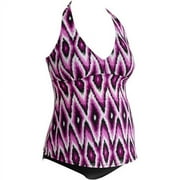 Tessuto Maternity Halter Tankini Two-Piece Swimsuit