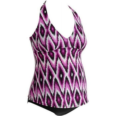 Tessuto Maternity Halter Tankini Two-Piece Swimsuit
