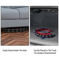 thumbnail image 2 of Small Rebounder Trampoline For Adults Kids 40in Aerobic Exercise With, 2 of 8