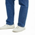 thumbnail image 7 of Coevals Club Men's classical jeans blue regular high quality five-pocket pants for men casual pants 30L 2# Blue 34, 7 of 7