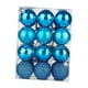 thumbnail image 2 of 24x Bolas de Navidad Adornos navideños Decoraciones navideñas Adornos para árboles de Navidad para suministros de fiesta Compromiso Acción de Gracias Azul Macarena Colgantes Bolas, 2 of 8
