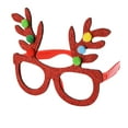 thumbnail image 2 of Yunuuuoa Christmas Tree Glasses Antlers Spectacles for Holiday Party Stage Performance Cosplay Flexible Durable Festive Accessory, 2 of 5