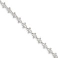 thumbnail image 1 of 925 Sterling Silver 10 Inch Anklet Necklace Pendant Charm Chain, 1 of 6