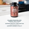 thumbnail image 7 of Ancient Nutrition Organ Supplements for Women, Once Daily Grass-Fed and Wild Organ Complex Tablets, Thyroid, Pancreas, Adrenal, Supports Female Performance, Healthy Aging, 30 Ct, 7 of 7