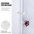 thumbnail image 2 of 60pcs Pipe Clamp 20mm Pipe Support Bracket Tube Clamp Mounting Bracket Holder, 2 of 8