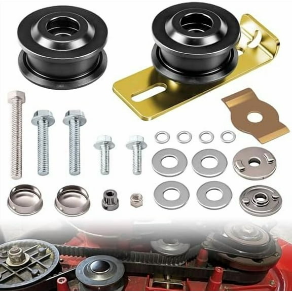 126-7890 Pulleys & Idler Kit Compatible with Toro/Exmark 126-7890 126-5880 126-0316 131-4506 131-4509 Lawn Mower - Fits Model 20975 20977 22205TE 22207 22210 22215 22225 22235$$Tools