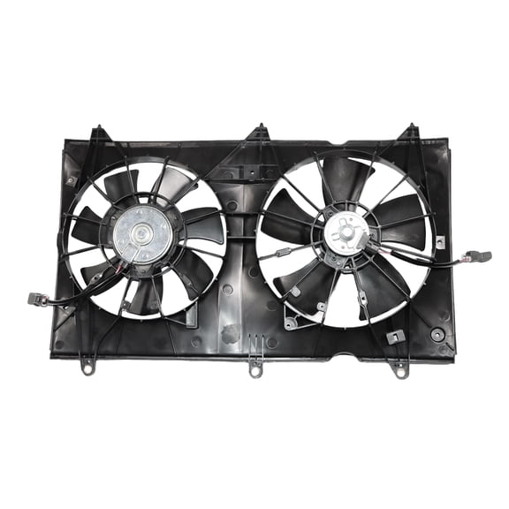 LOUVEROLA Radiator Cooling Fan For 2003-2007 Honda Accord 2.4L 4Cyl Engine 620-225