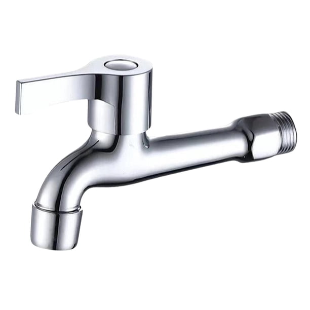 Grifo para lavadora, grifo para lavandería, rosca G1/2, fácil instalación, resistente, grifo para lavadora de agua para el hogar Malla cobre 18cm