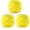 Chicken Yellow, variant on 3 Pack Chunky Chenille Yarn for Crocheting - Blanket Thick Yarn for Crochet Amigurumi/Home Decor - Baby Plush Amigurumi Yarn Total Length 222 Yds