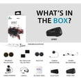 thumbnail image 5 of Cardo Systems Spirit Motorcycle Bluetooth Communication Headset - Black, Single Pack, 5 of 5