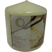 Vanilla Buttercream Pillar Candle - 2.75" x 3"