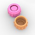 thumbnail image 3 of YongCo Succulents Flower Pot Resin Silicone Mold Suitable for Diy Garden Flower Pot, 3 of 15