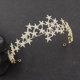 thumbnail image 3 of Zhuge Tiara de boda para novia, diadema de princesa, corona nupcial, joyería para el cabello con diamantes de imitación de cristal, decoración para novia, cumpleaños, graduación, boda (A), 3 of 4