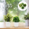 thumbnail image 3 of Planta en maceta falsa de escritorio, decoración de plantas para el hogar, planta Artificial decorativa, 4 Uds., 3 of 6