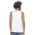 thumbnail image 4 of Expert Brand USA-Made Men's MoCA Cotton Blend Sleeveless Muscle Shirt, White, Medium, 4 of 6