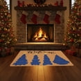 thumbnail image 5 of PSVFUJZ Christmas Doormat 16x24 Inch, Non-Slip Holiday Floor Mat for Entryway, Kitchen & Bathroom, Soft Washable Decorative Rug for Indoor Porch Living Room Home Decoration, 5 of 6