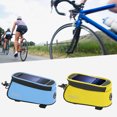 thumbnail image 3 of Generic Compact Yellow Bike Handlebar Phone Bag with Headphone Jack & Extension Cable, Fits 4.2" Screens, PVC+EVA Material, Small Size, 3 of 7
