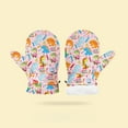 thumbnail image 5 of lnmuld Kids Winter Gloves Thermal Insulated Dinosaur Print Mittens for Kids Outdoor Skiing and Play Size:6-24 Months, 5 of 8