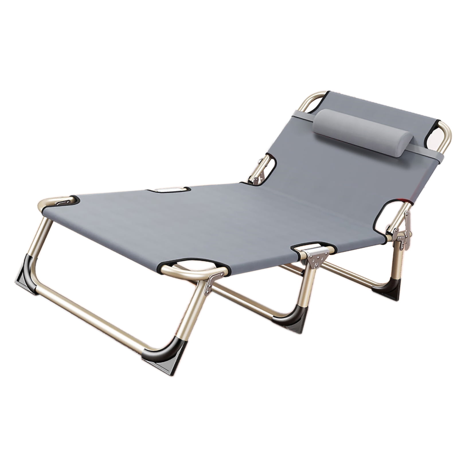 Camping Bedchair Folding Bed Single Person Folding Reclining Lounger